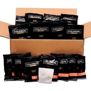 Colonial In-Room Decaf Ground Coffee Filter Packs for Hotel Rooms, Decaffeinated Dark Roast, 5 Ounce (Pack of 150), Use with 4-Cup Drip Coffee Machine