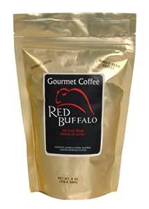 Red Buffalo Almond Chocolate Amaretto Flavored Decaf Coffee, Whole Bean, 12 ounce