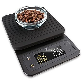 Greater Goods Digital Coffee Scale - for The Pour Over Maker | Brew Artisanal Java on a with Timer Great French Press and General Kitchen Use Designed in St. Louis