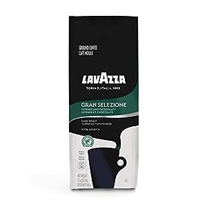 Lavazza Gran Selezione Ground Coffee Blend, Dark Roast, 12 oz