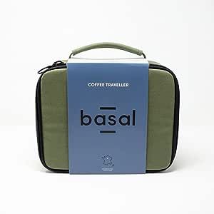 Basal Coffee Traveller Kit for AeroPress/Drip/v60/Kalita/Pour Over Equipment (Green)