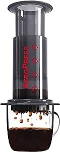 Aeropress Original Coffee Press – 3 in 1 brew method combines French Press, Pourover, Espresso - Full bodied, smooth coffee without grit, bitterness - Small portable coffee maker for camping & travel