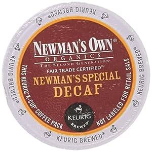Newman's Own Organics -- SPECIAL DECAF COFFEE -- 96 K-Cups for Keurig
